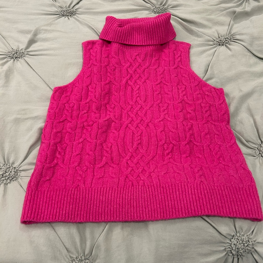 Talbots NWT Gorgeous Magenta sweater in a size L